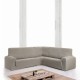 Set 2 huse scaun bielastice Premium ROC 40–50 cm bej inchis C/11 - fixare perfectă și aspect modern