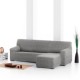 Husa bielastică canapea 3 locuri, Premium ROC, C/6 Gri – extensibilă până la 260 cm, fixare perfectă și design modern