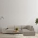 Set 2 huse scaun bielastice Premium ROC 40–50 cm bej inchis C/11 - fixare perfectă și aspect modern