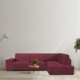 Set 2 huse scaun bielastice Premium ROC 40–50 cm bordo C/8 - fixare perfectă și aspect modern