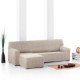 Husa colțar stanga, bielastică 250–360 cm, Premium ROC, C/6 Gri – fixare perfectă și aspect modern