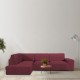 Set 2 huse scaun bielastice Premium ROC 40–50 cm bordo C/8 - fixare perfectă și aspect modern