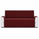 husa protectie fotoliu bordeaux texturata