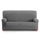Husa elastica coltar stanga jacquard, brat scurt, Iria, C/16 Gri