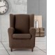 Husa elastica canapea 4 locuri, Troya, C/7 maro