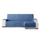 Husa impermeabila coltar dreapta 290cm Oslo Protect C/03 Albastru, matlasata, reversibila, protectie lichide