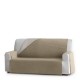 Husă matlasată reversibilă pentru canapea cu patru locuri, în culori bordo și gri, design modern și protecție pentru mobilier.