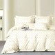 Lenjerie pat 1 persoana cu imprimeu buline negre pe fundal alb, bumbac 100% percale, fabricata in Romania