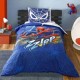 Lenjerie de pat Disney Spiderman Power, 1 persoană, 3 piese, bumbac 100%