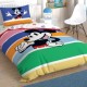 Pătură de lux Disney Mickey Mouse Classic Red, 160x220 cm, bumbac 100%