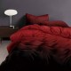 Lenjerie de pat 6 piese finet roz ciclam pentru pat dublu