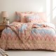 Lenjerie pat bumbac 100% ranforce Bahar Home Eternal Pampas ZigZag
