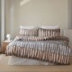 Lenjerie pat bumbac ranforce Bahar Home North Blue cu forme geometrice