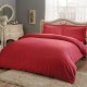 Lenjerie de pat bumbac satinat TAC Mako-Satin, Basic in nuanta eleganta de bej, ideala pentru un decor modern si sofisticat