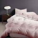 Lenjerie de pat cu elastic finet verde bordeaux 6 piese cu cearceaf elastic și 4 fețe de pernă