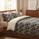 lenjerie de pat dublu cu elastic Rose Harmony cu trandafiri Cotton Pro Pucioasa bumbac ranforce premium model floral roz