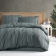 Lenjerie de pat jacquard ranforce, Clasy Home, design dungi crem - Arakis V5