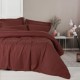 Lenjerii de pat Lyocell si Bumbac 220TC, Craft mov pruna, model armur