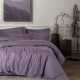 Lenjerii de pat Lyocell si Bumbac 220TC, Craft rosu claret, model armur