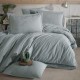 Lenjerie de pat premium jacquard cu broderie roz Clasy Home Marlet V3