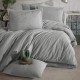 Lenjerie de pat premium jacquard cu broderie roz Clasy Home Marlet V3