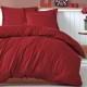 Lenjerie de pat premium satin de lux, Cotton Box, Stripe Ecru