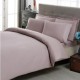 Lenjerie pat TAC premium satin de lux Stripe negru, model cu dungi discrete, bumbac 100% satinat mercerizat