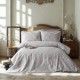 Lenjerie de pat First Choice Richman Bej 6 piese bumbac ranforce imprimeu ornamental paisley bej crem