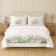 Prosop bucatarie 45x65 cm bumbac 100% Tuli cu flori, iepurasi si oua pastelate