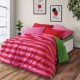 :enjerie Dusk din bumbac ranforce, dungi grafice și culori moderne pentru decor urban