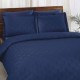 Lenjerie de pat Jacquard satin de lux modelul Cross lila, din bumbac satinat 100%, set de 6 piese