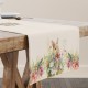 Napron Paste 40x200 cm bumbac 100%, model cu iepurași și floarea-soarelui – Club Cotton Mochi