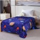 Pătură cocolino 200x230 cm cu model zig-zag în nuanțe bej, maro și crem – stil modern