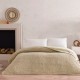 patura embosata TAC Doressa ecru 220x240 cm model ornamental reliefat utilizata ca patura sau cuvertura decorativa pentru pat