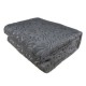 Patura embosata 200x220cm, Monk Gri 500, Buline