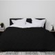 Pilota gri deschis lana 100% naturala Pucioasa 200x215 cm, fata damasc, confort si caldura pentru noptile reci de iarna