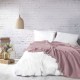 Pled cu ciucuri din bumbac 220x240cm Mona mustar