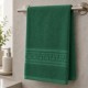 prosop verde bumbac 100 50x90 cm cu bordura greceasca Ralex Pucioasa
