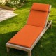 saltea sezlong gradina 60x190 cm pliabila gri cu perna reglabila si husa detasabila Oxford