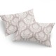 Set fete de perna 50x70 cm policoton Triunghiuri cu design geometric minimalist