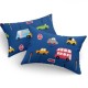 Set fete de perna 50x70 cm policoton Space Adventure cu model spatial