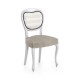 Set 2 huse scaun elastice (sezut) jacquard, Iria, C/0 Bej