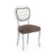Set 2 huse scaun elastice (sezut) jacquard, Iria, C/8 Bordo