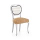 Set 2 huse scaun elastice (sezut) jacquard, Iria, C/11 Bej inchis