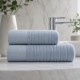 Set 2 prosoape baie bumbac 100% jacquard 500 GSM Davinson Roz Pudra