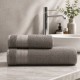 Set 2 prosoape baie bumbac 100% terry 500 GSM Micra Bej