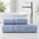 Set 2 prosoape baie bumbac 100% terry 500 GSM Monza Roz Pudra