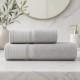 Set 2 prosoape baie bumbac 100% terry 500 GSM Monza Roz Pudra