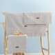 Set 3 prosoape bumbac 100%, Cotton Box, Wellness Zen