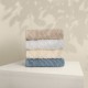 Set 4 prosoape bumbac 100% Koza crem, gri, ecru, antracit – ultra-absorbante și moi